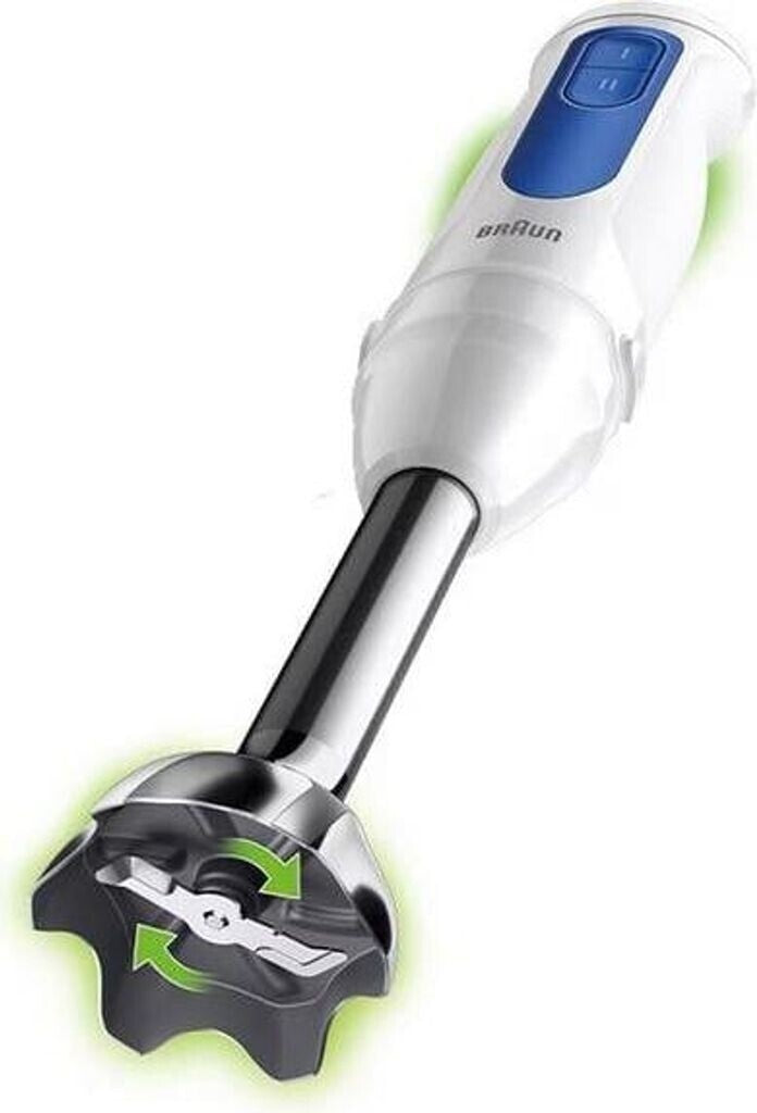 Braun MultiQuick 3 MQ30202MWH Stabmixer 900W 2 Stufen 350ml Zerkleinerer Weiß