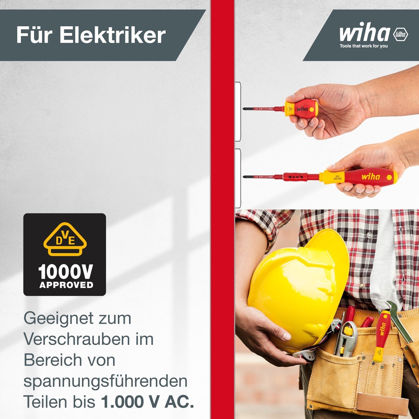 Wiha slimVario electric Schraubendreher Bit Set VDE 18-teilig Tasche
