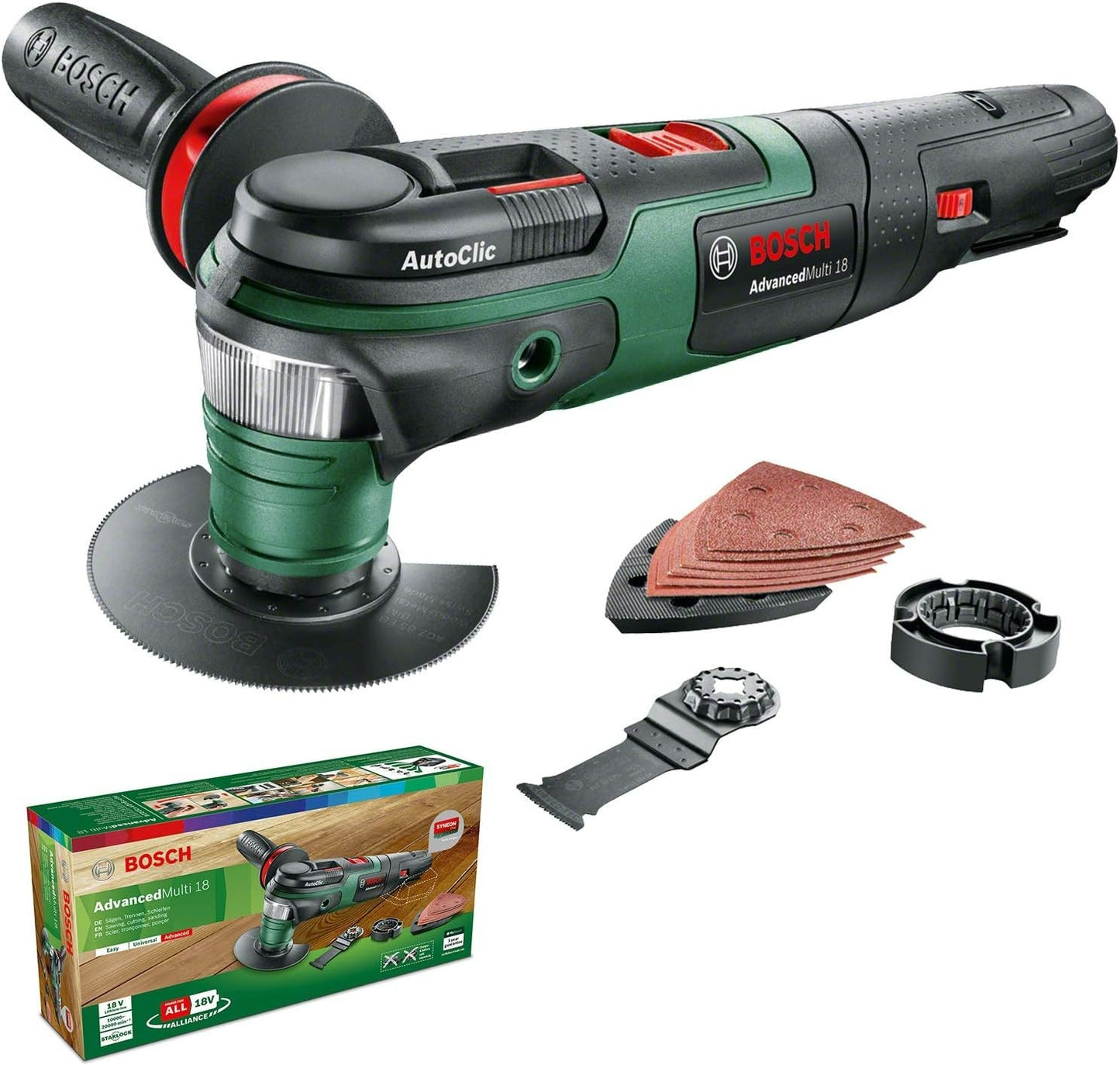 Bosch AdvancedMulti 18V Akku Multifunktionswerkzeug 0603104000 SOLO
