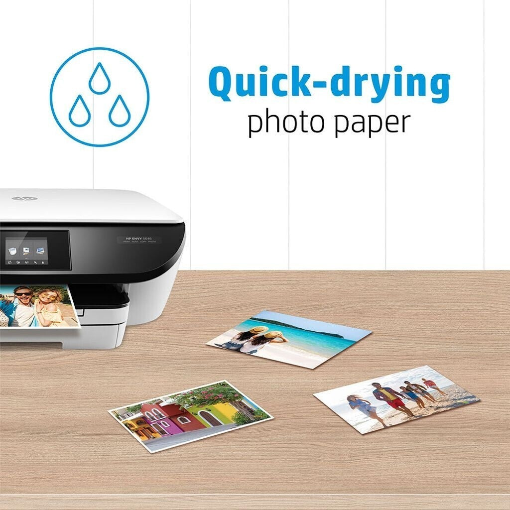 HP Everyday Photo Paper CR757A Fotopapier 10 x 15 cm 200 g/m² 100 Blatt Glänzend