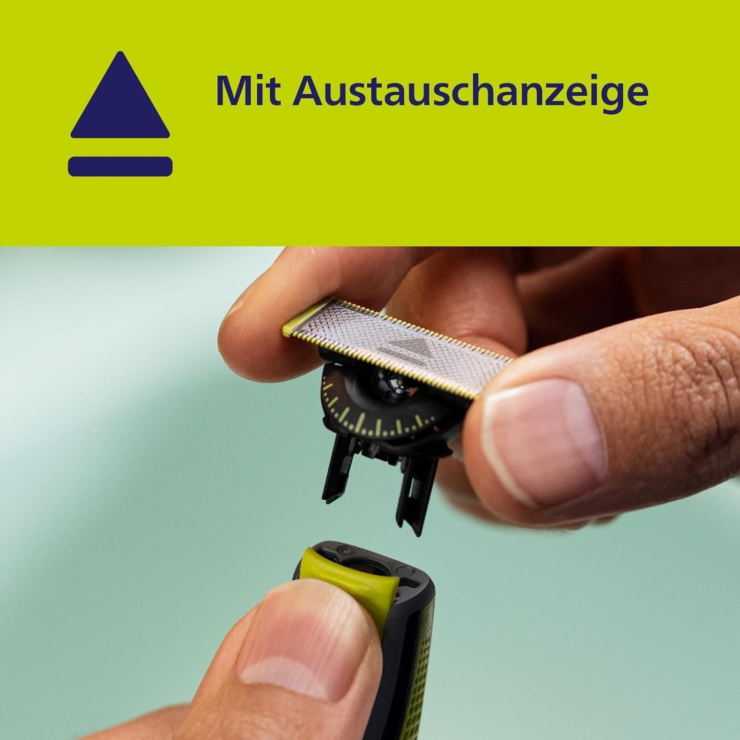 Philips OneBlade 360-Klingen - 2x 360-Ersatzklingen, Trimmen und Rasieren Neu
