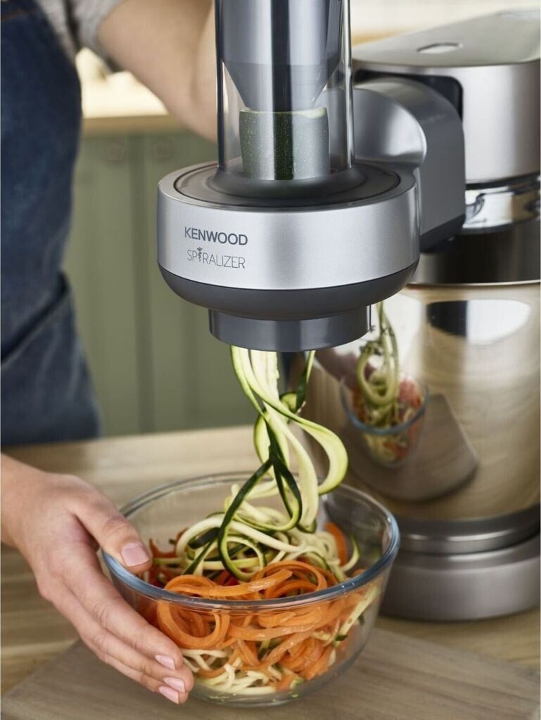 Kenwood KAX700PL Spiralizer Spiralschneider Aufsatz 5 Einsätze Chef XL kMix