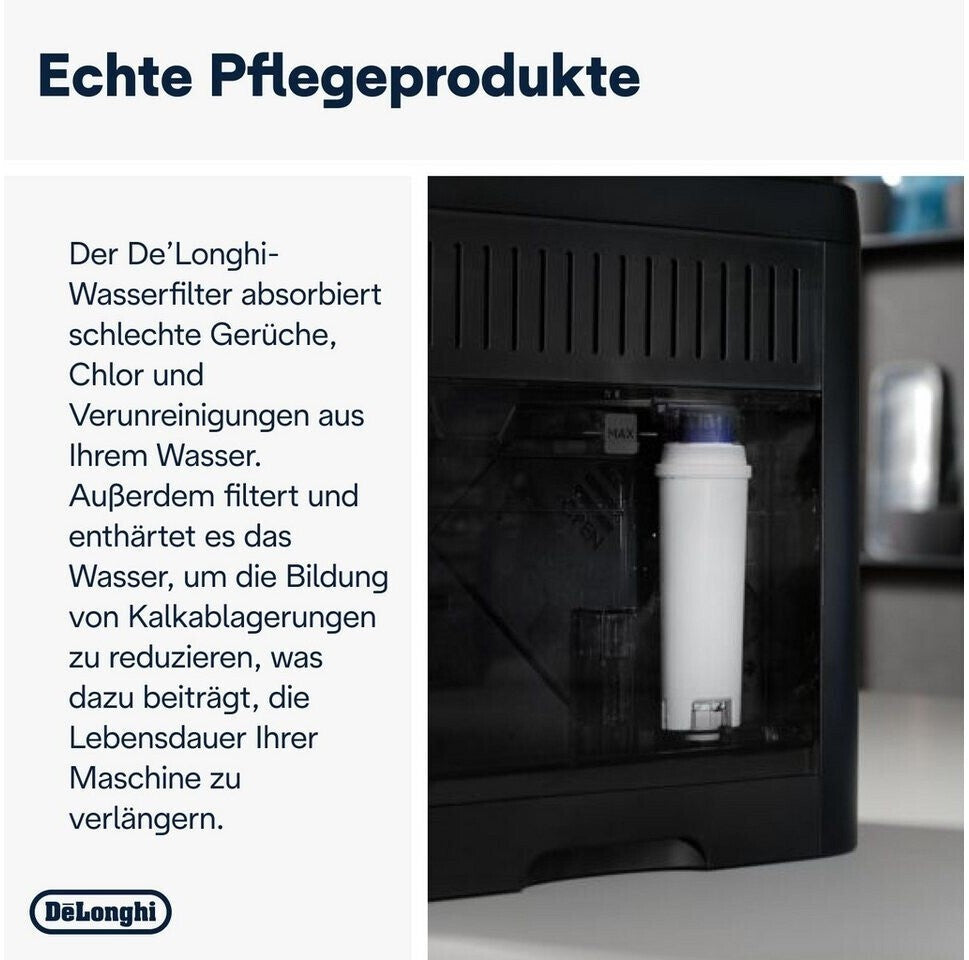 DeLonghi Filterpatrone DLSC002 5513292811 für Kaffeevollautomaten, Wasserfilter