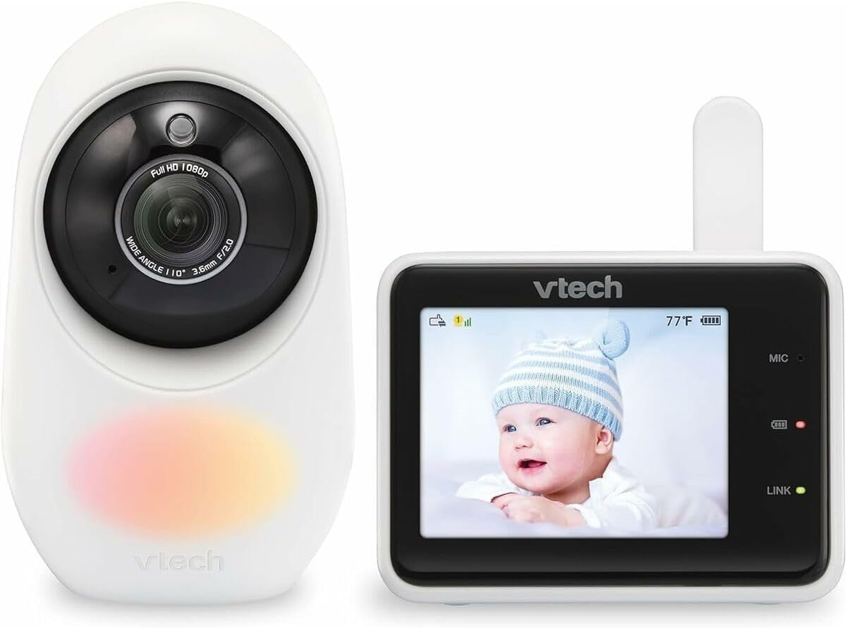 VTech RM2751 Video Babyphone mit Kamera & 2,8″ Display | WLAN, 300 m Reichweite
