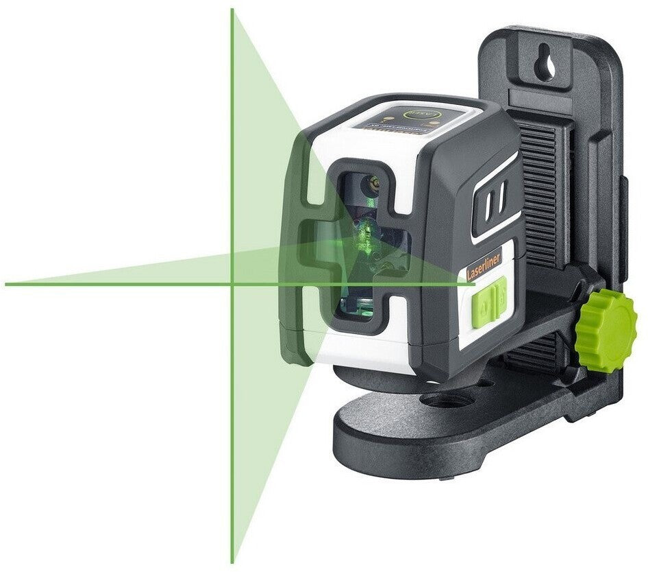 Laserliner SmartCross-Laser GX Plus Set grüner Kreuzlinienlaser 40 m Halterung