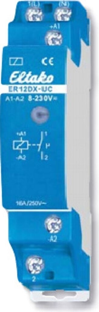 Eltako ER12DX-UC Installationsrelais Stromstoßrelais Hutschiene Unterputz