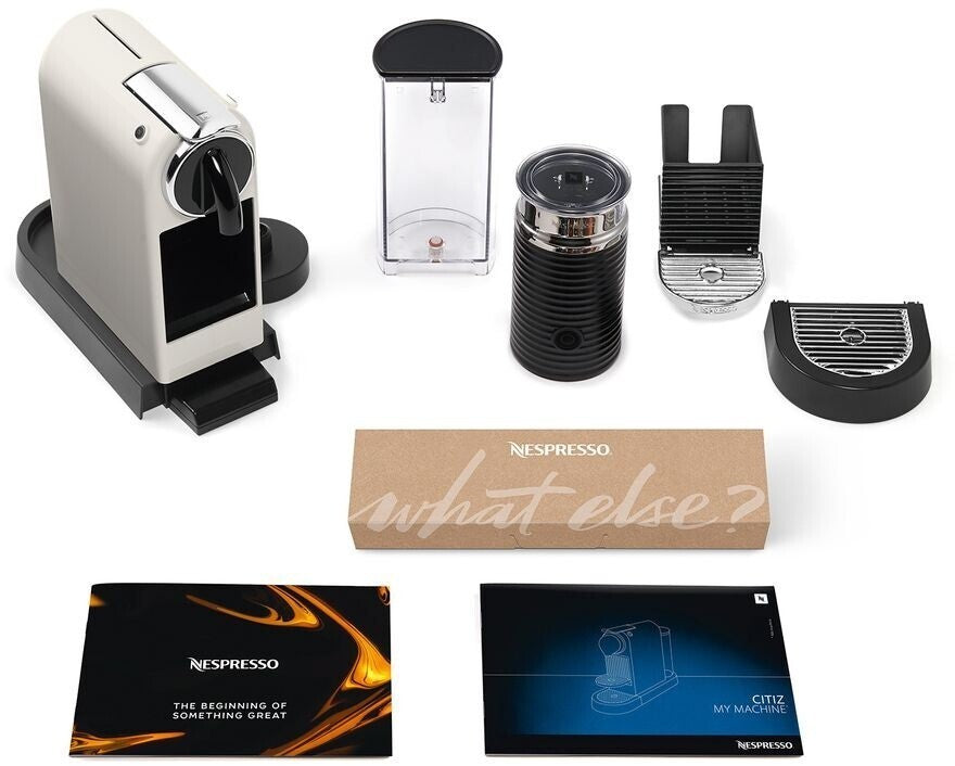 DeLonghi Nespresso CitiZ & Milk EN267.WAE Kapselmaschine 19bar Weiß Aeroccino