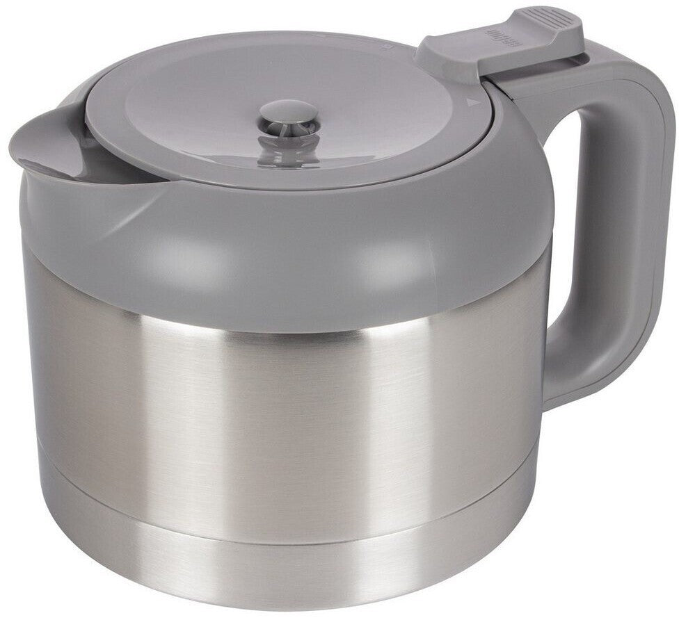 Braun Filterkaffeemaschine KF 1500 GY, OptiBrew System, 15 Tassen grau Edelstahl