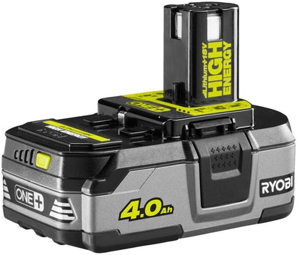 Ryobi ONE+ 18V Akku 4,0 Ah RB1840T Lithium+ High Energy mit Anzeige