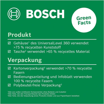 Bosch UniversalLevel 360 Kreuzlinienlaser 0603663E05 vertikale+horizintale 360°