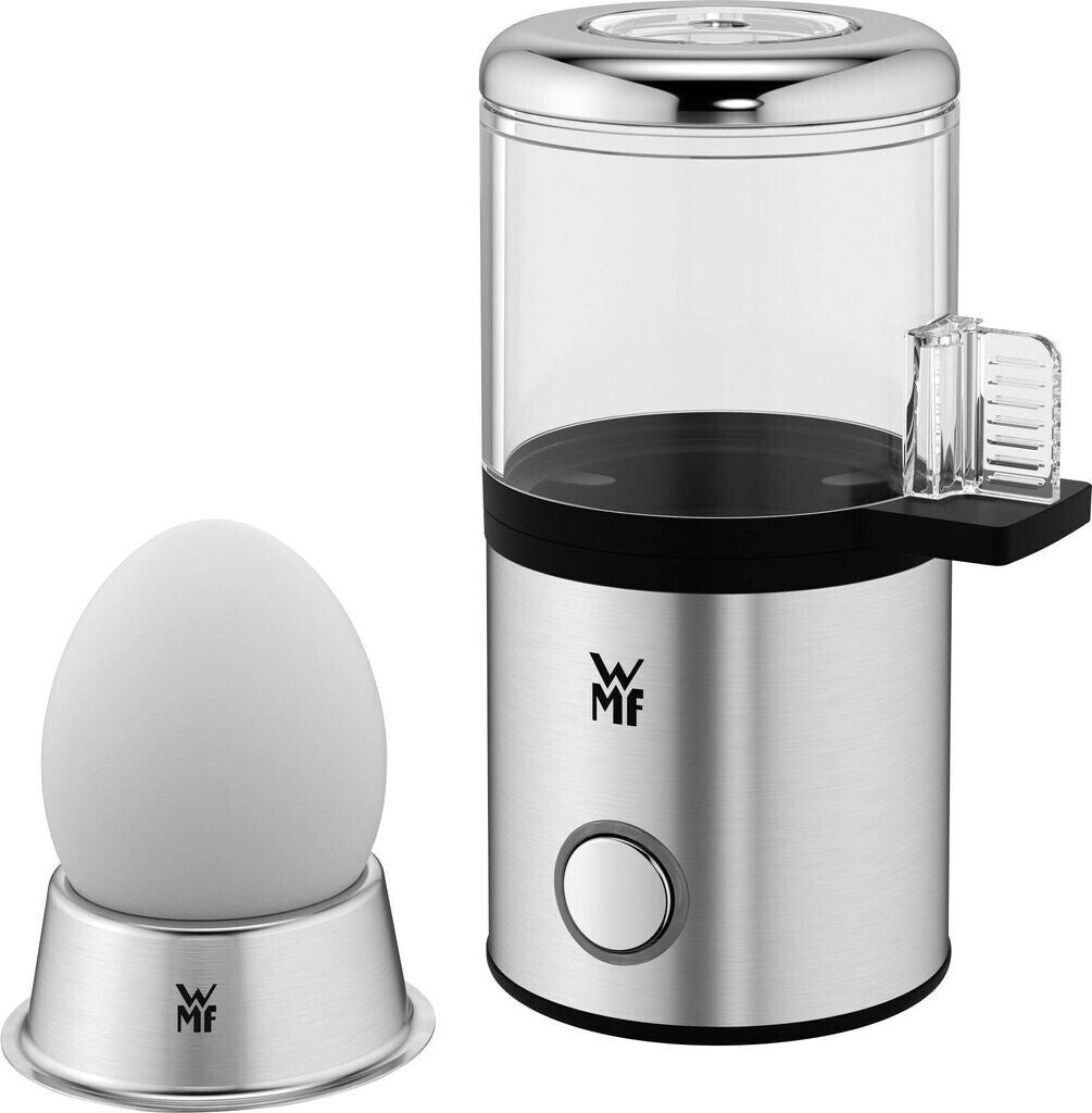 WMF Küchenminis 1-Ei-Eierkocher, MyEgg, mit Eierbecher, Cromargan matt Neu & OVP