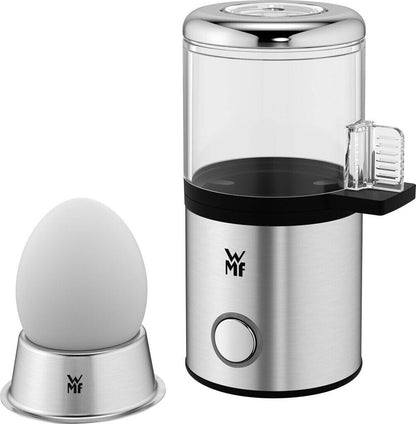 WMF Küchenminis 1-Ei-Eierkocher, MyEgg, mit Eierbecher, Cromargan matt Neu & OVP