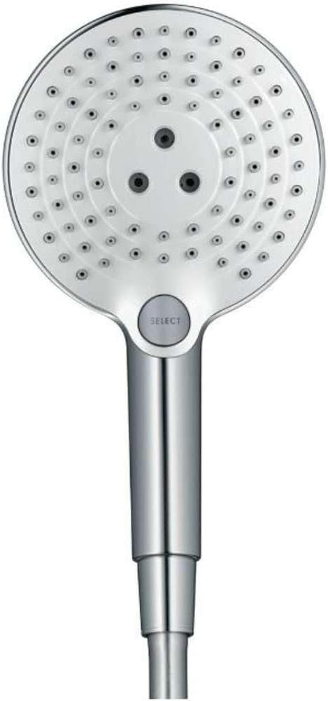 hansgrohe Raindance Select S 120Duschkopf, Handbrause mit 3 Strahlarten Rain-AIR