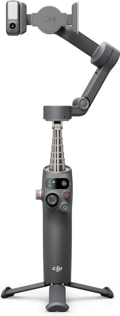DJI Osmo Mobile 7P Gimbal-Stabilisator mit Verlängerungsstab & Stativ KI-Editor