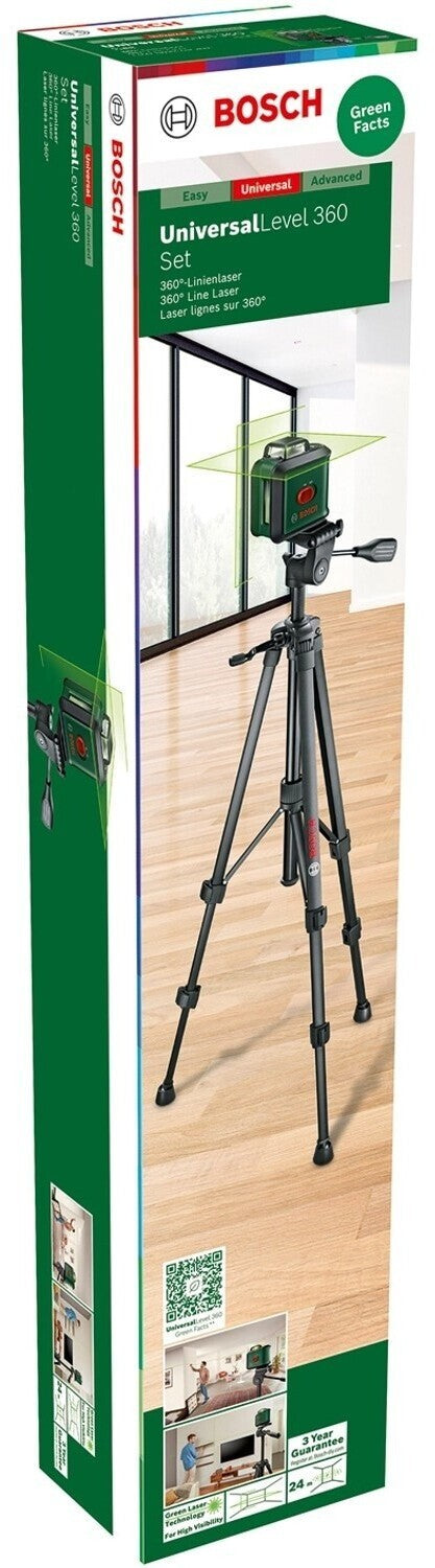 Bosch UniversalLevel 360 Kreuzlinienlaser sehr genau 0603663E09 NEU & OVP