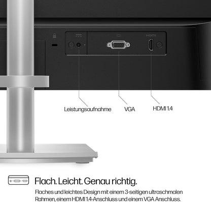 HP 524SH 23,8" Zoll FHD Monitor 100Hz 1920x1080 Pixel (16:9) Höhen- & Neigungsve