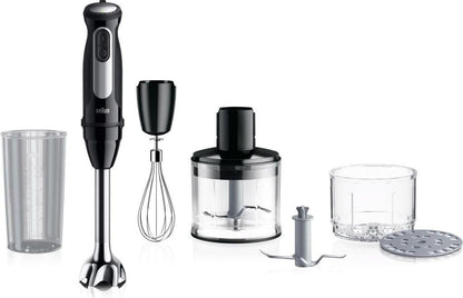 Braun MultiQuick 5 Pro MQ 55254 M Stabmixer 1000W 25 Stufen Schwarz Zerkleinerer