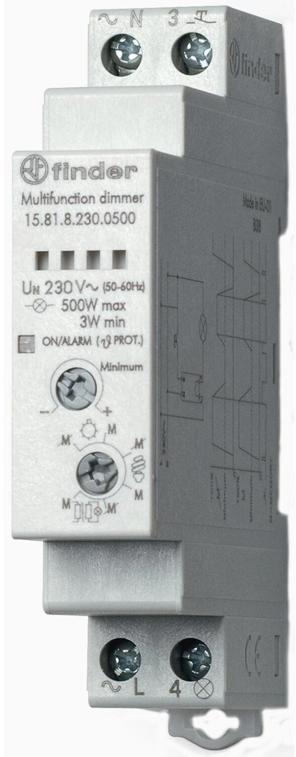 Finder Stromstoßschalter Dimmer 230V REG 500W 15.81.8.230.0500