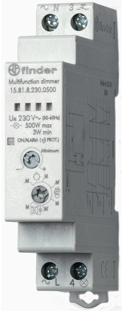Finder Stromstoßschalter Dimmer 230V REG 500W 15.81.8.230.0500