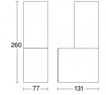 Steinel L 605 LED Außenwandleuchte anthrazit IP44 729 lm 3000 K 069506