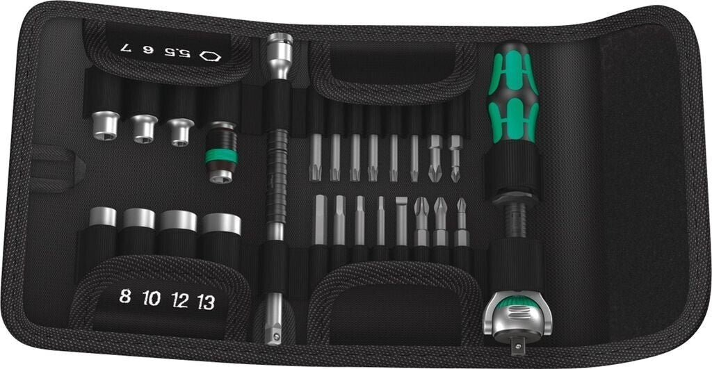 Wera Knarrensatz Kraftform Kompakt Zyklop Speed 26tlg 1/4" Ratsche & Zubehör