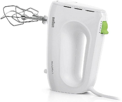 Braun MultiMix 1 HM1110WH Handrührgerät 450W 4 Stufen Turbo Weiß 0X22211060