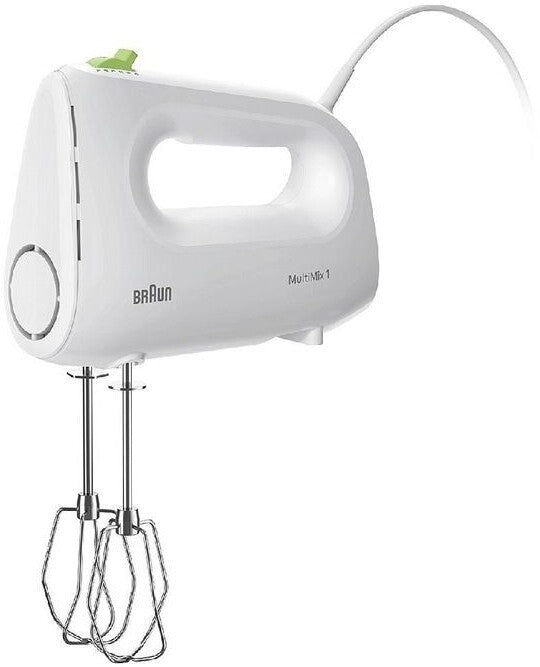Braun MultiMix 1 HM1110WH Handrührgerät 450W 4 Stufen Turbo Weiß 0X22211060