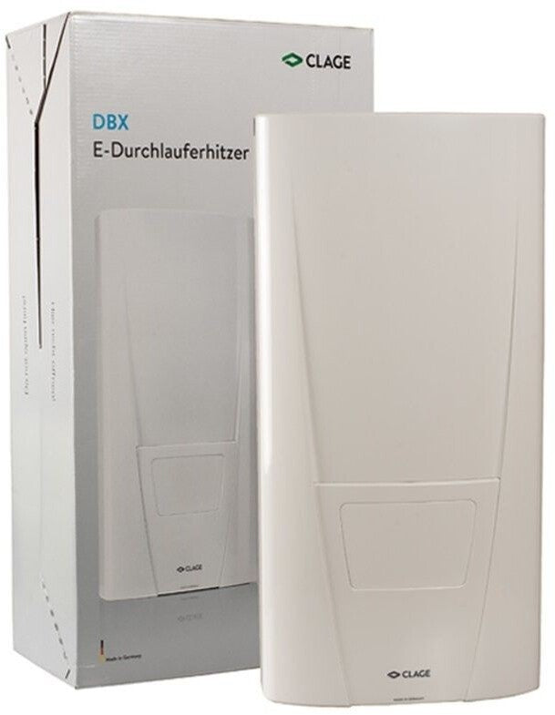 Clage DBX 21 elektronischer Durchlauferhitzer 21 kW 400V IP25 druckfest Warmwass