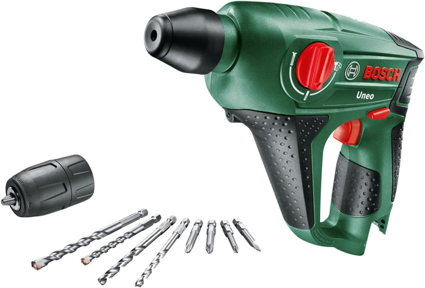 Bosch Uneo 12V Akku Bohrhammer kompakt hämmern bohren schrauben 060398400C SOLO