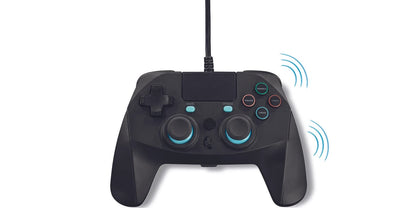 SilverCrest Gaming Controller für PS4 kabelgebunden 3 m Touchpad Share Taste Sch