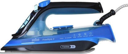 Braun FreeStyle 3 FI3194BK Dampfbügeleisen 2400W 270ml Keramik Blau Schwarz