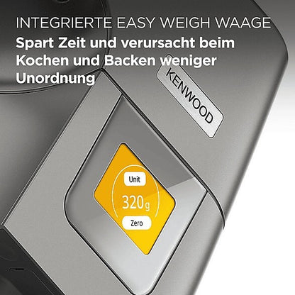 Kenwood Titanium Chef Patissier XL KWL90.124SI Küchenmaschine 1400W 7L Silber
