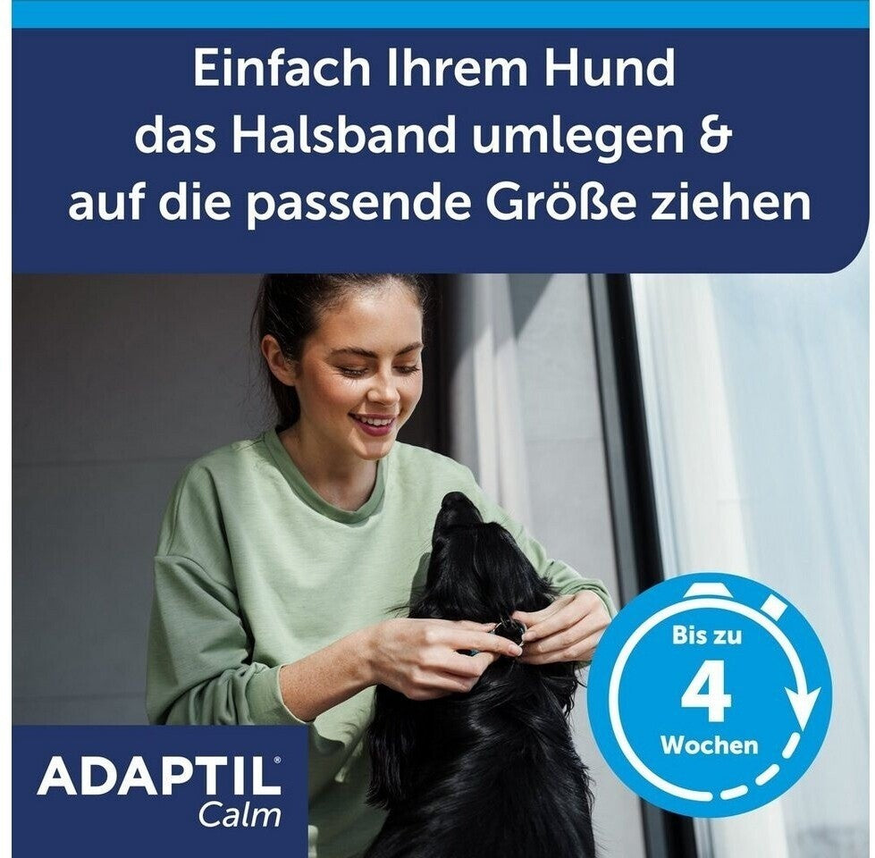 Adaptil Calm Halsband für Kleine Hunde - Schwarz (100031) Größe S (Neu) OVP