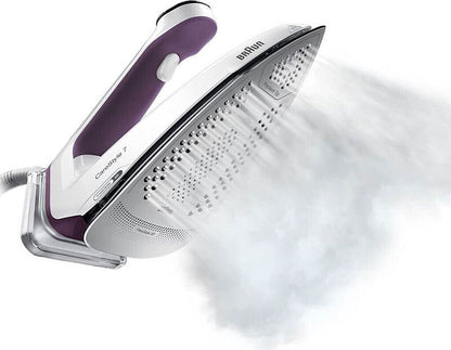 Braun IS7266VI CareStyle 7 Dampfbügelstation 550g Dampfstoß 2700W 2L Violett