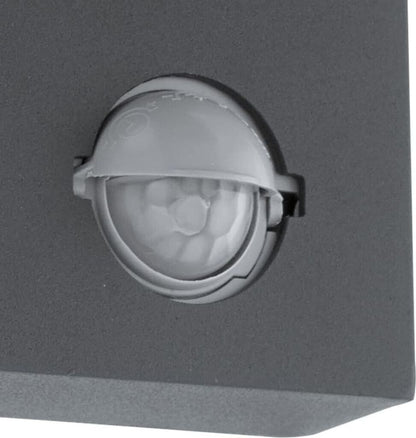 EGLO Sakeda Wandleuchte Bewegungsmelder LED anthrazit 9002759962876