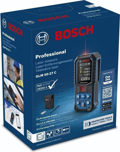 Bosch Professional GLM 50-27 C Laser-Entfernungsmesser 0601072T00 Lasermessgerät