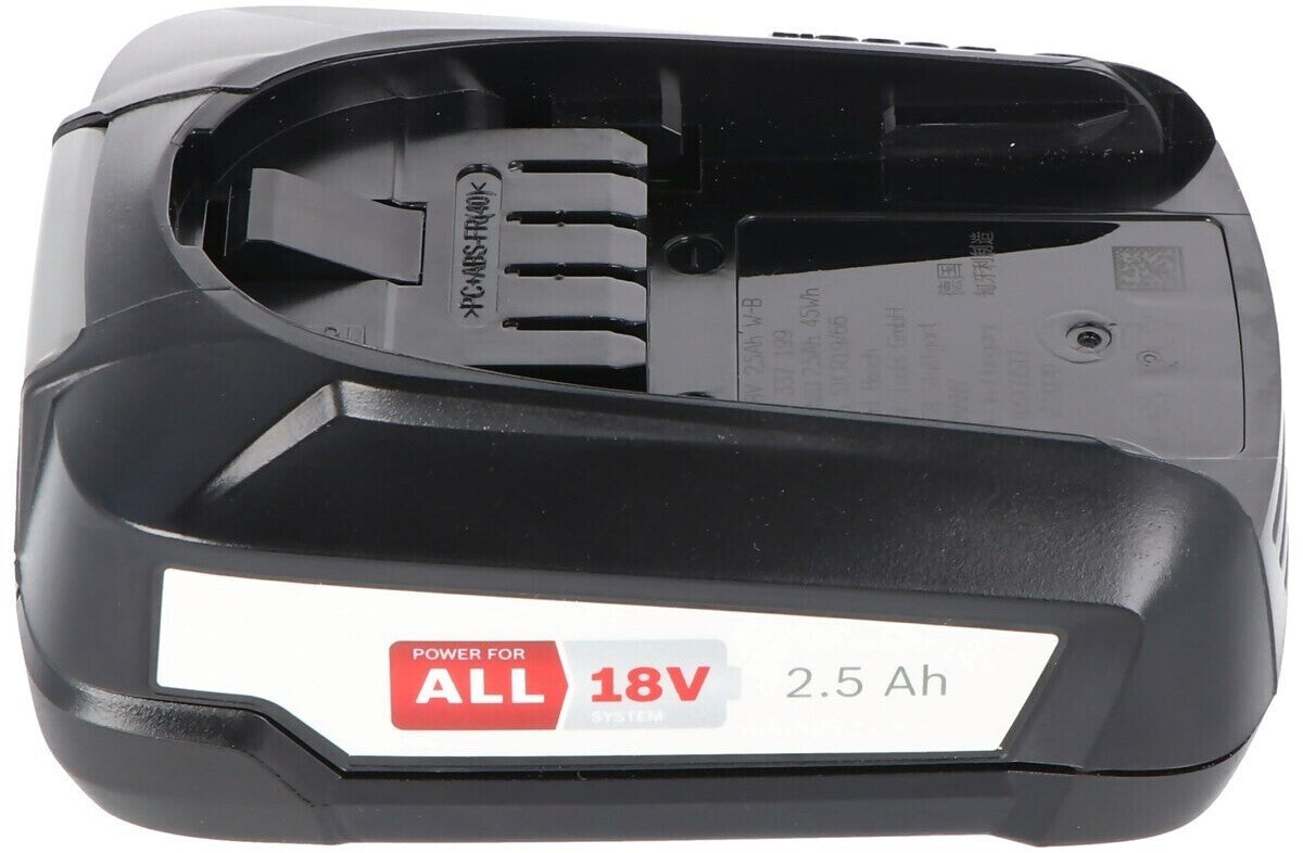 Bosch PBA 18V 2,5Ah W-B Akku Power For All Li-Ion 1600A005B0