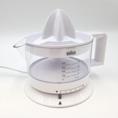Braun Tribute Collection CJ3000 Zitruspresse 20W 0,35L Weiß Saftpresse Küche