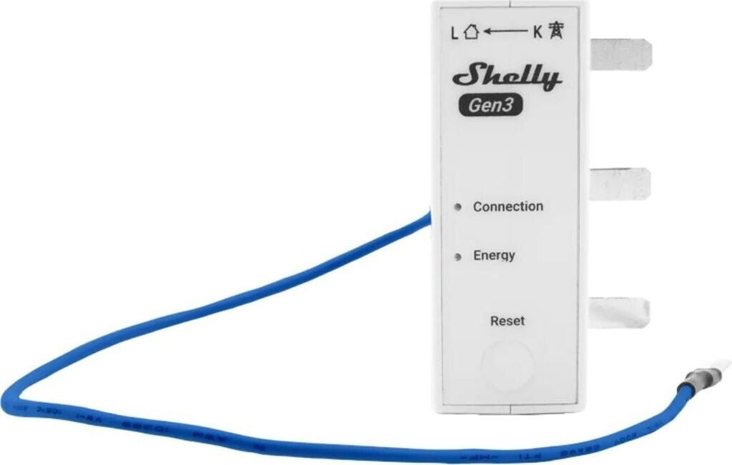 Shelly 3EM 63T Gen3 3 Phasen Energiemesser WLAN Bluetooth