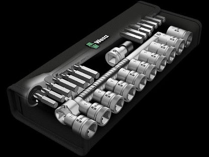Wera Kraftform Kompakt Zyklop Mini 2 27-tlg Ratschen-Bit-Set