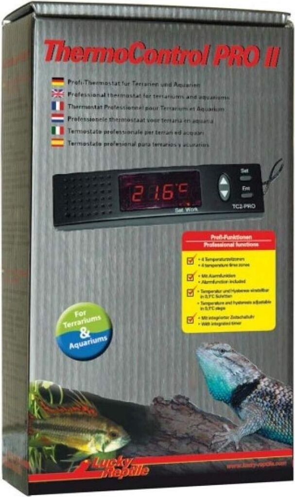 Lucky Reptile Thermo Control PRO II Temperaturregler Thermostat Terrarium