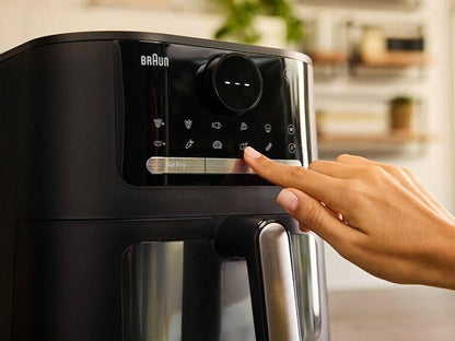 Braun HF 5055I BK MultiFry 5 Heißluftfritteuse 6L 2000W digital schwarz Küche