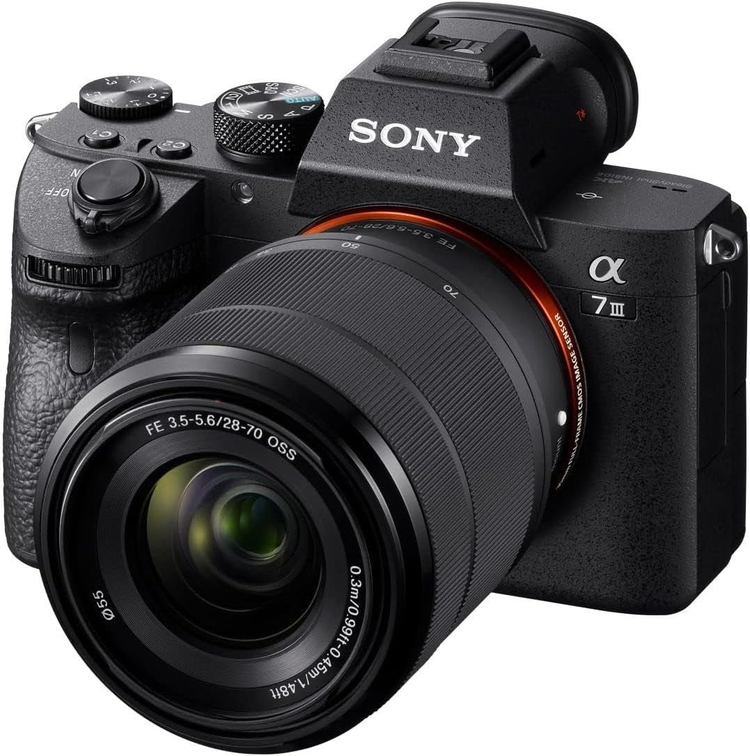 Sony Alpha 7 III Kit 28-70mm Vollformat Kamera 24,2MP 4K Zubehörpaket 128GB SDXC