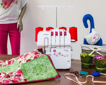 Brother M343D Overlock Nähmaschine 3 4 Faden Differentialtransport