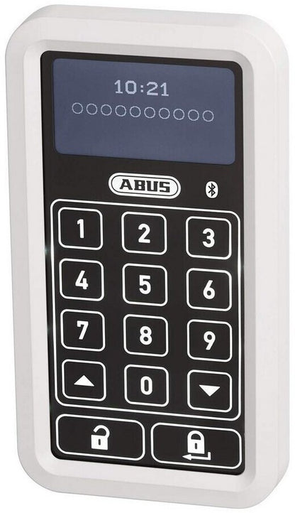 ABUS CFT3100 W HomeTec Pro Türschloss Tastatur Bluetooth AES 128 Keycard