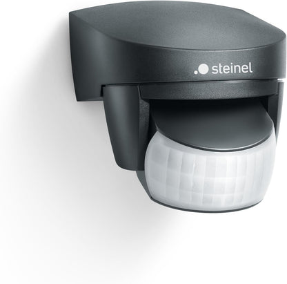 Steinel Bewegungsmelder IS 140-2 schwarz, 140° Bewegungsensor, 14 m