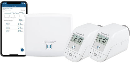 Homematic IP Starter Set Heizen Access Point 2x Heizkörperthermostat