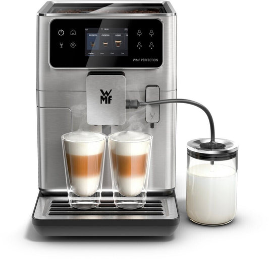 WMF Perfection 680 Kaffeevollautomat mit Milchsystem Edelstahl Cromargan Wifi