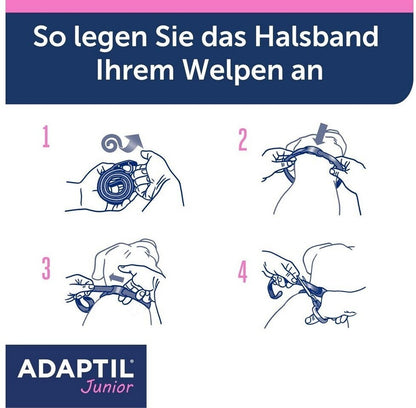 Adaptil Junior Welpen Halsband bis 37,5cm für den besten Start ins Hundeleben