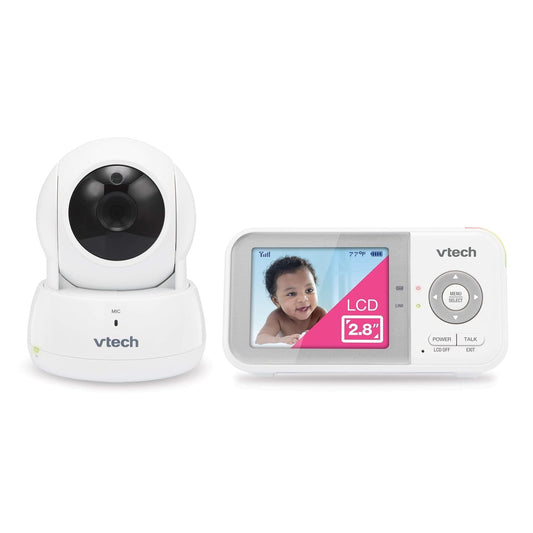 VTech VM923 Babyphone – 2,8″ LCD, Kamera schwenkbar, Nachtsicht, Gegensprechfunk